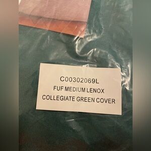 Big Joe Fuf Replacement Cover Medium Collegiate Green Lenox